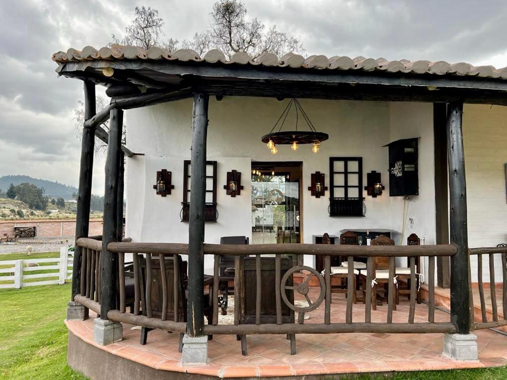 Hacienda Santa Ana Lodging Guamote Exteriér fotografie