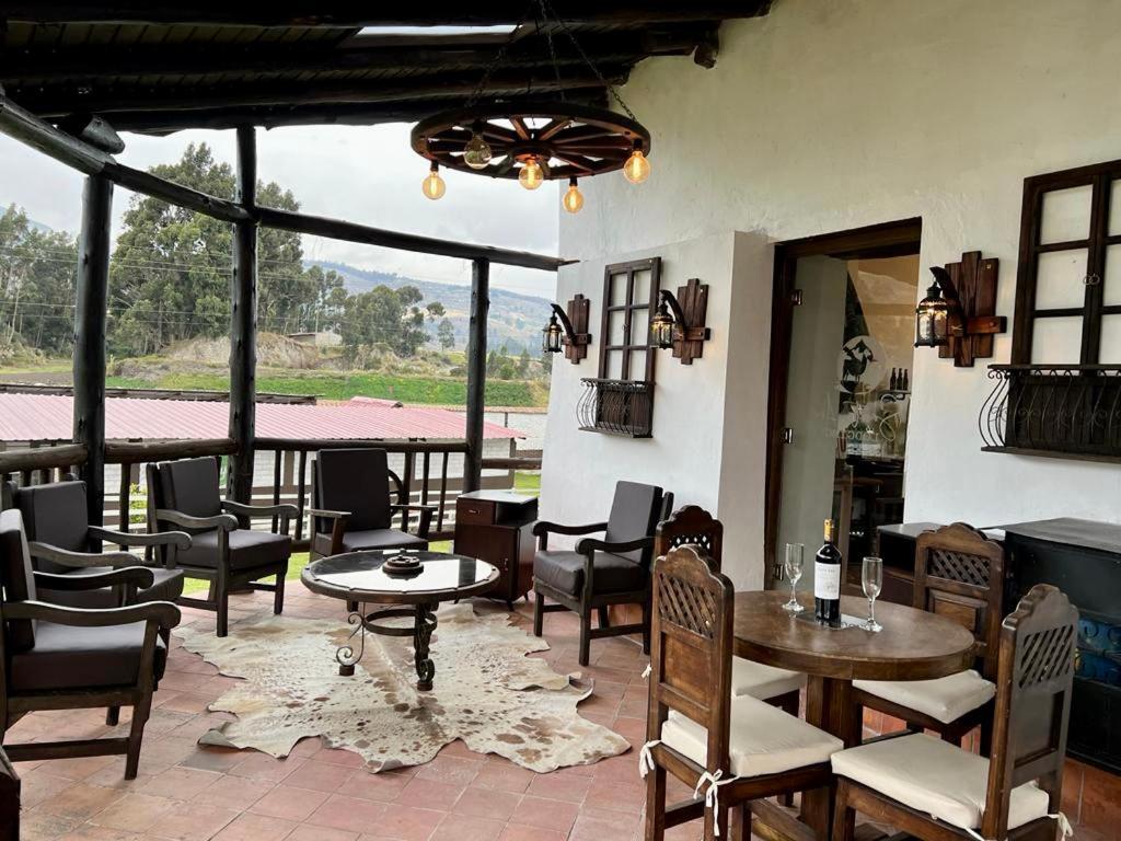 Hacienda Santa Ana Lodging Guamote Exteriér fotografie